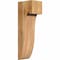 Ekena Millwork Del Monte Rough Sawn Corbel, Western Red Cedar, 6"W x 8"D x 24"H COR06X08X24DEL00RWR - alternate 1